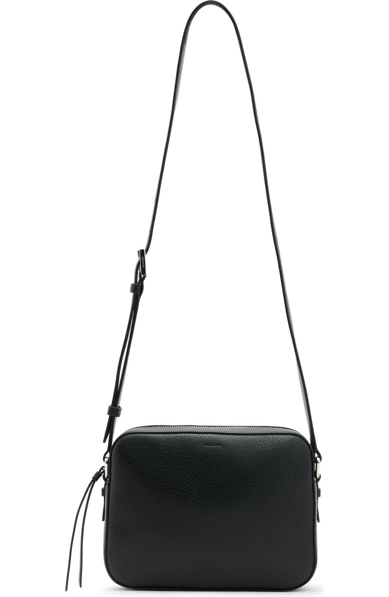 AllSaints Captain Square Crossbody Bag, Main, color,