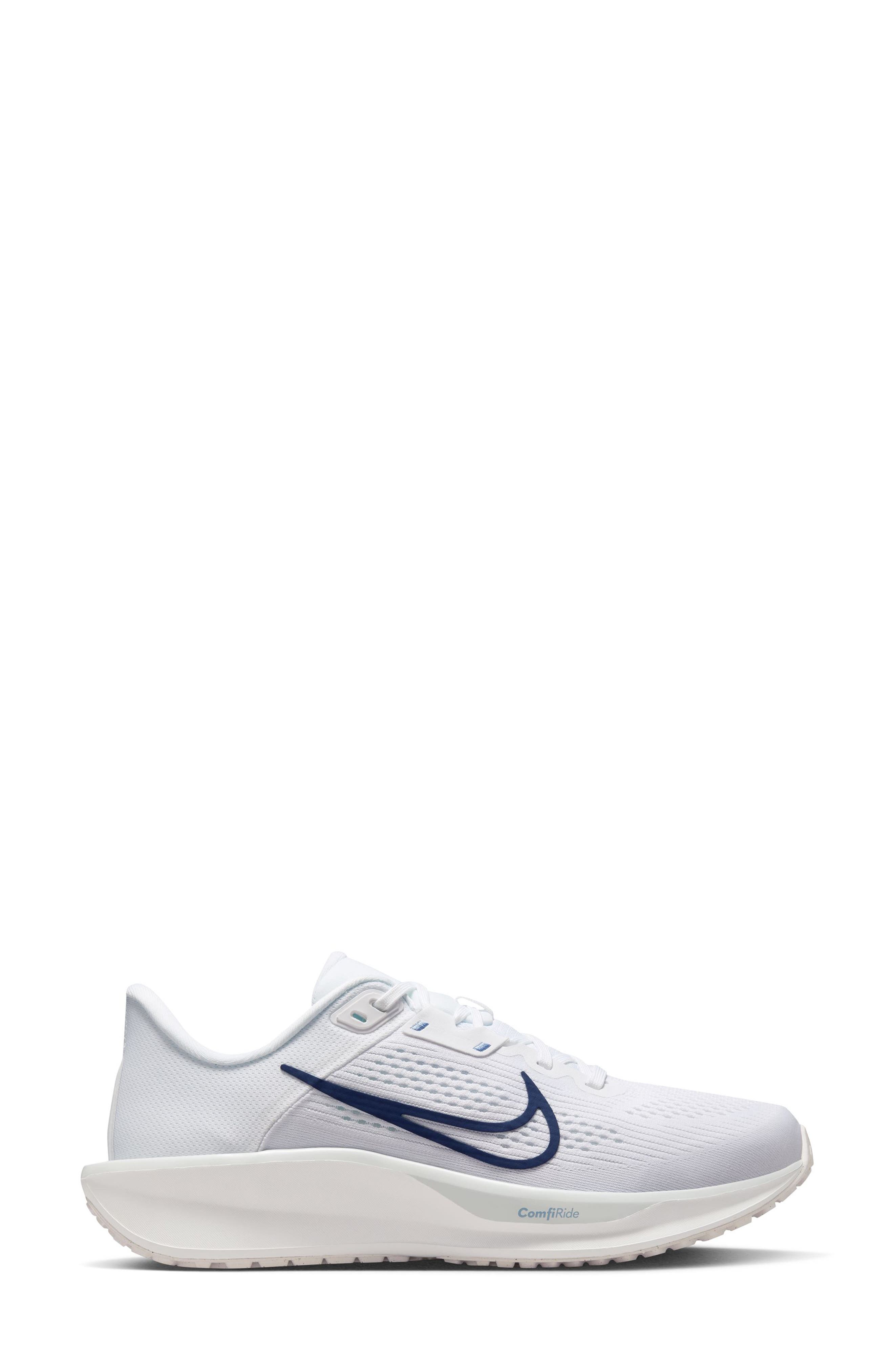 Quest 6 Running Shoe, Alternate, color, WHITE/ BLUE/ PEARL PINK/ BLUE