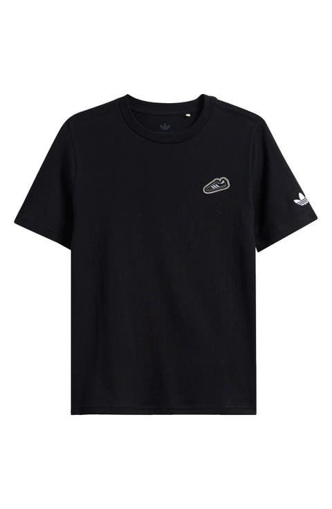 Kids' Samba Shoe Cotton Graphic T-Shirt (Big Kid)