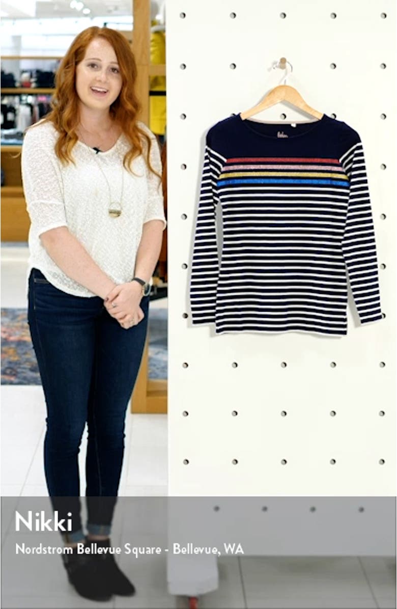 Long Sleeve Breton Top, sales video thumbnail
