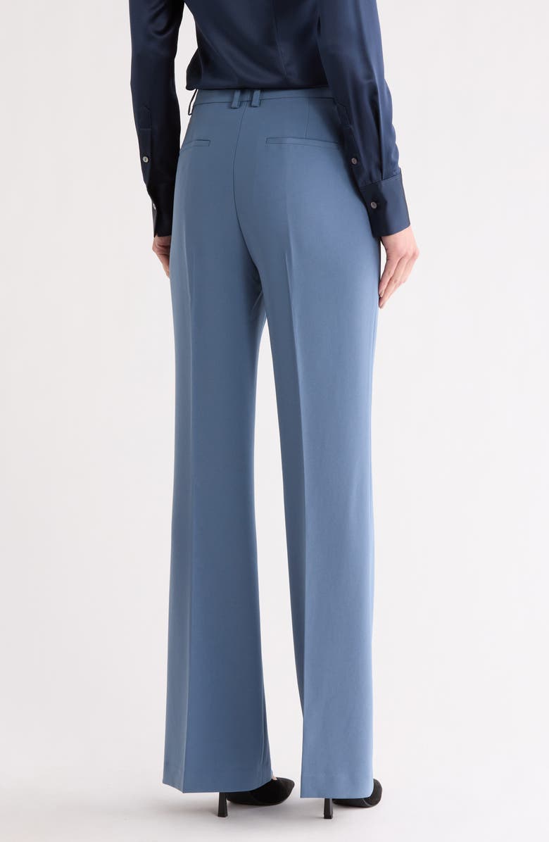 Theory Demitira High Waist Flare Leg Pants, Alternate, color, Bering