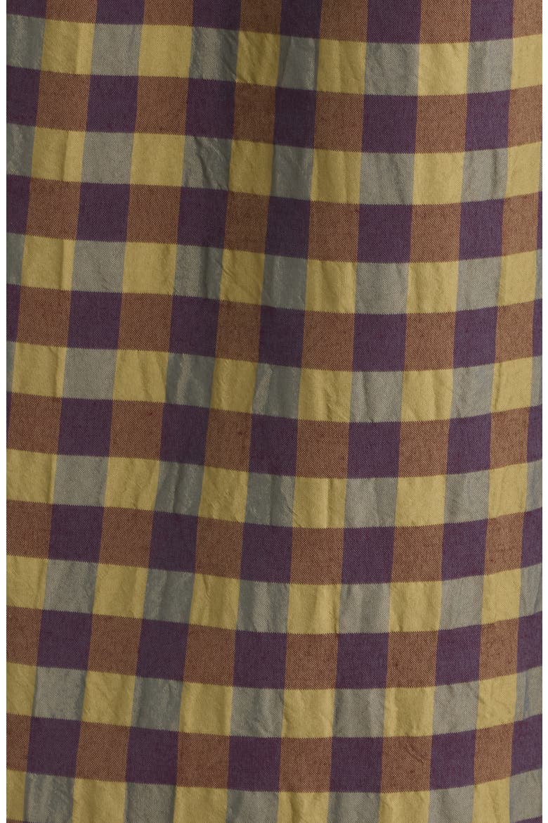 Dax Check Midi Skirt, Alternate, color, TAPENADE CHECK