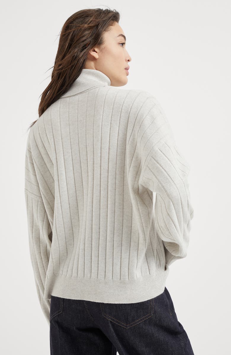 Brunello Cucinelli Turtleneck sweater with monili, Alternate, color,
