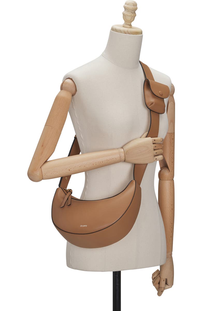 Oryany Rookie Crescent Crossbody Bag, Alternate, color, Sand Brown