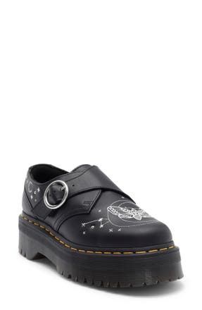 Dr. Martens Celestial Moth Monk Strap Platform Loafer in BLACK · Shoes from Nordstrom Rack in a $144.42 outfit