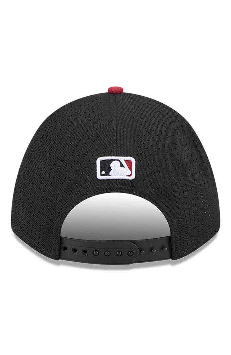 New Era Men's New Era Black/Red  Arizona Diamondbacks 2025 MLB All-Star Game 9FORTY M-Crown Adjustable Hat, Alternate, color, Black