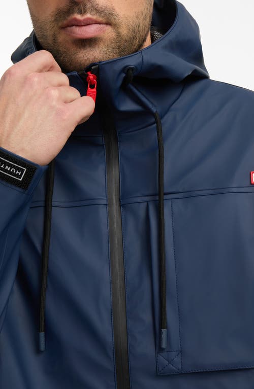 Hunter Mill Waterproof Rain Jacket In Blue