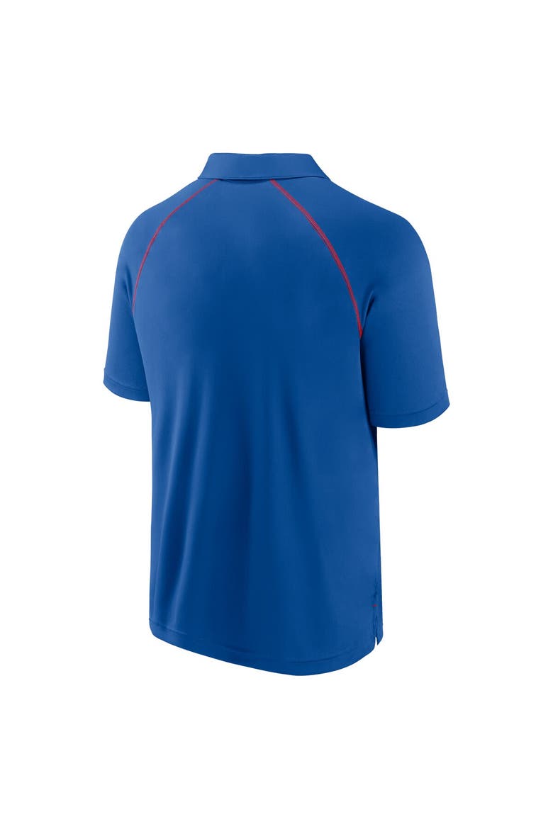 Men's Fanatics Royal Chicago Cubs Strong Alone Raglan Polo, Alternate, color, Royal
