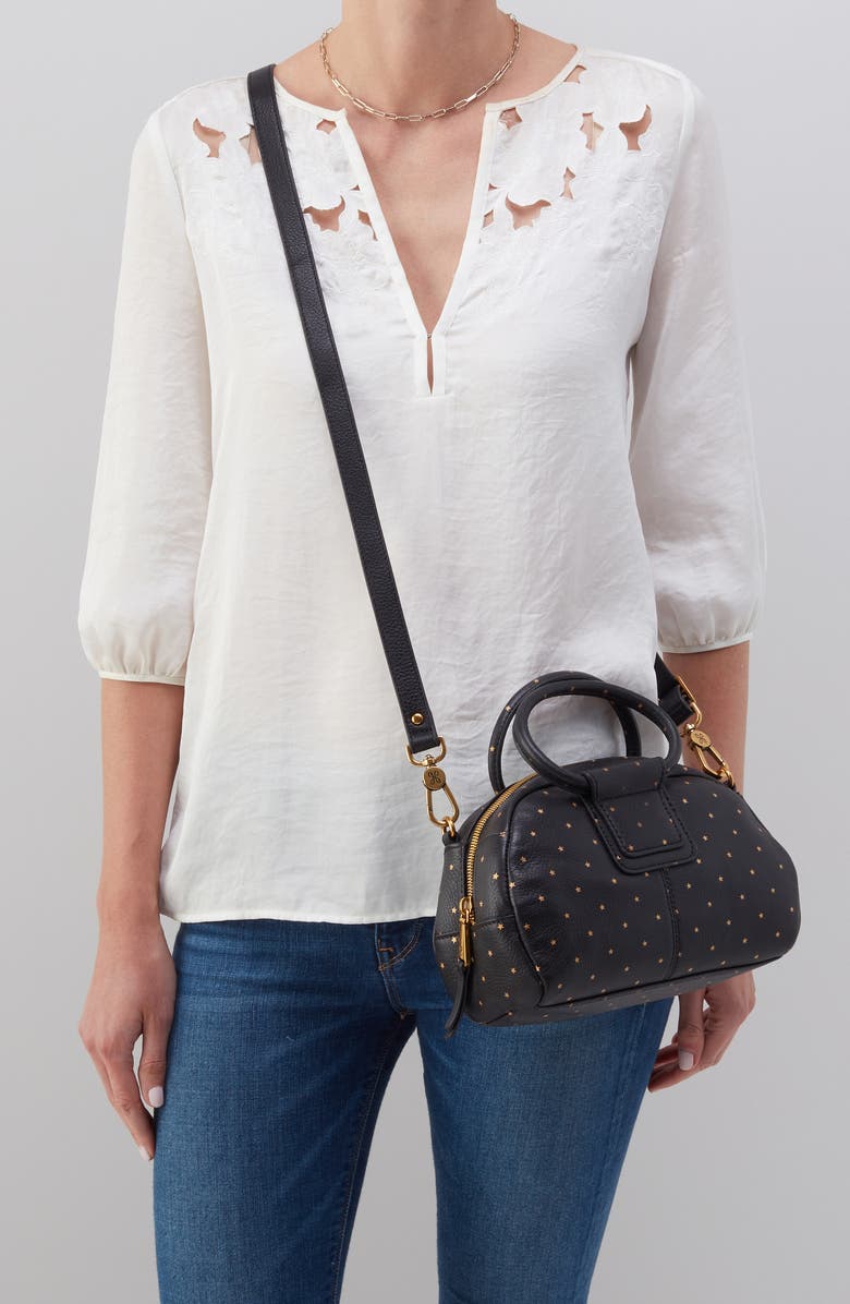 HOBO Small Sheila Leather Crosbody Satchel, Alternate, color,