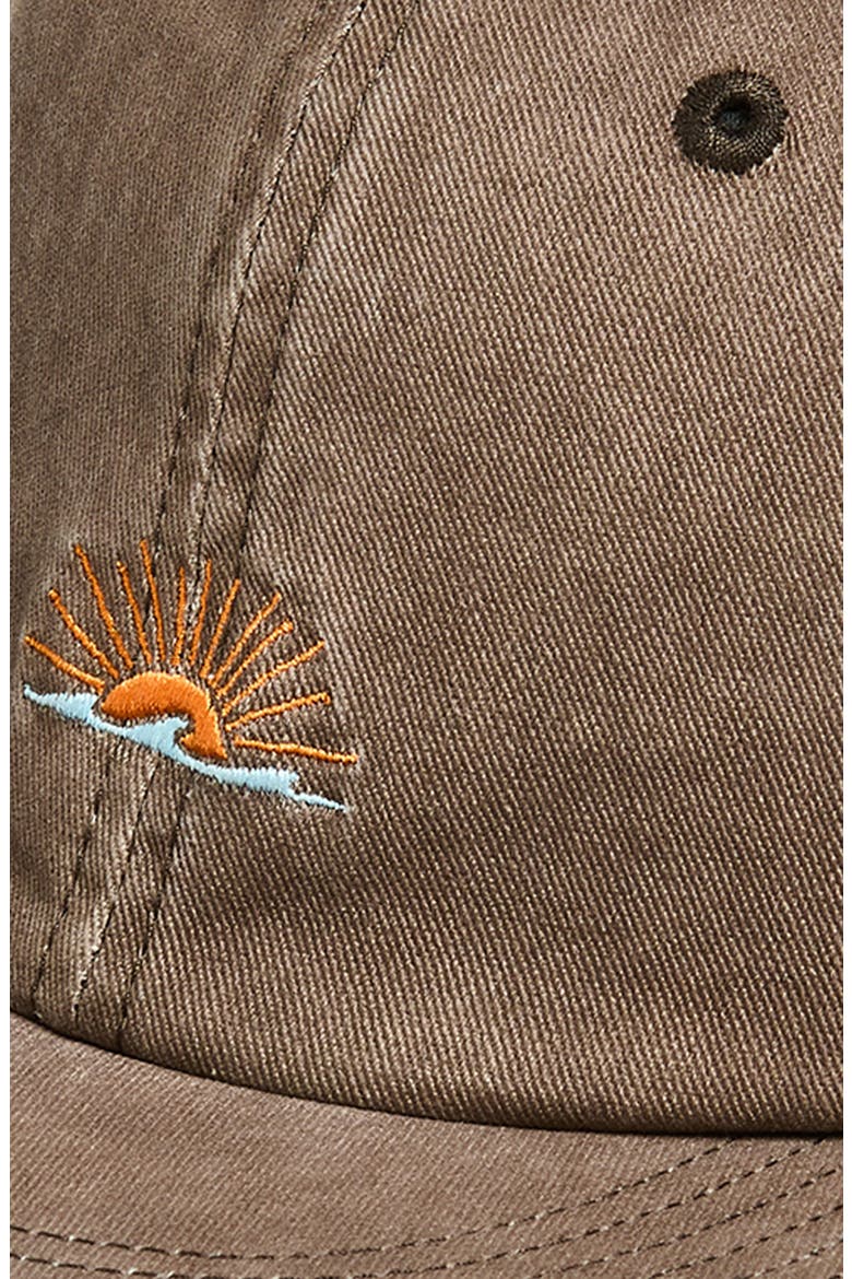Pigment Dyed Baseball Cap, Alternate, color, COFFEE QUARTZ