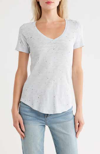 ATM Anthony Thomas Melillo Splatter Cotton Slub Jersey T-Shirt