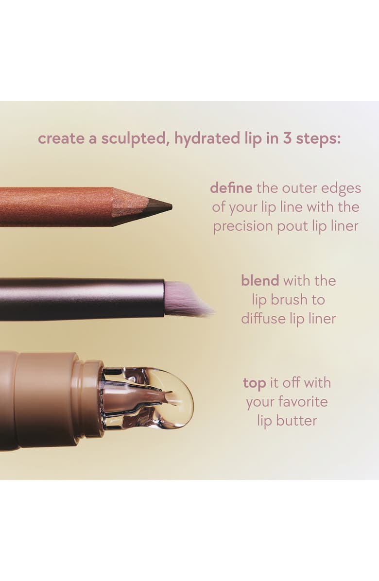 Kylie Cosmetics Lip Sculpt & Diffuse Brush 10, Alternate, color, 
