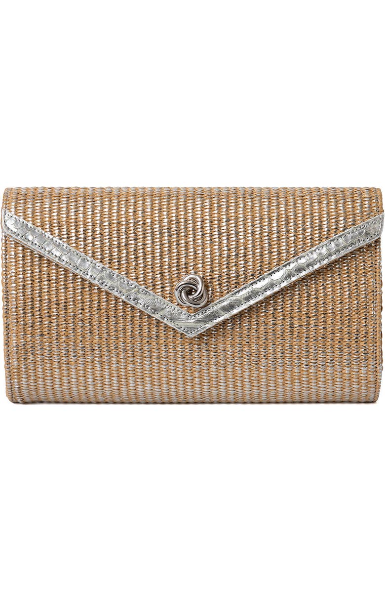 Michelle Wilhite The Lily Clutch, Main, color, Neutral