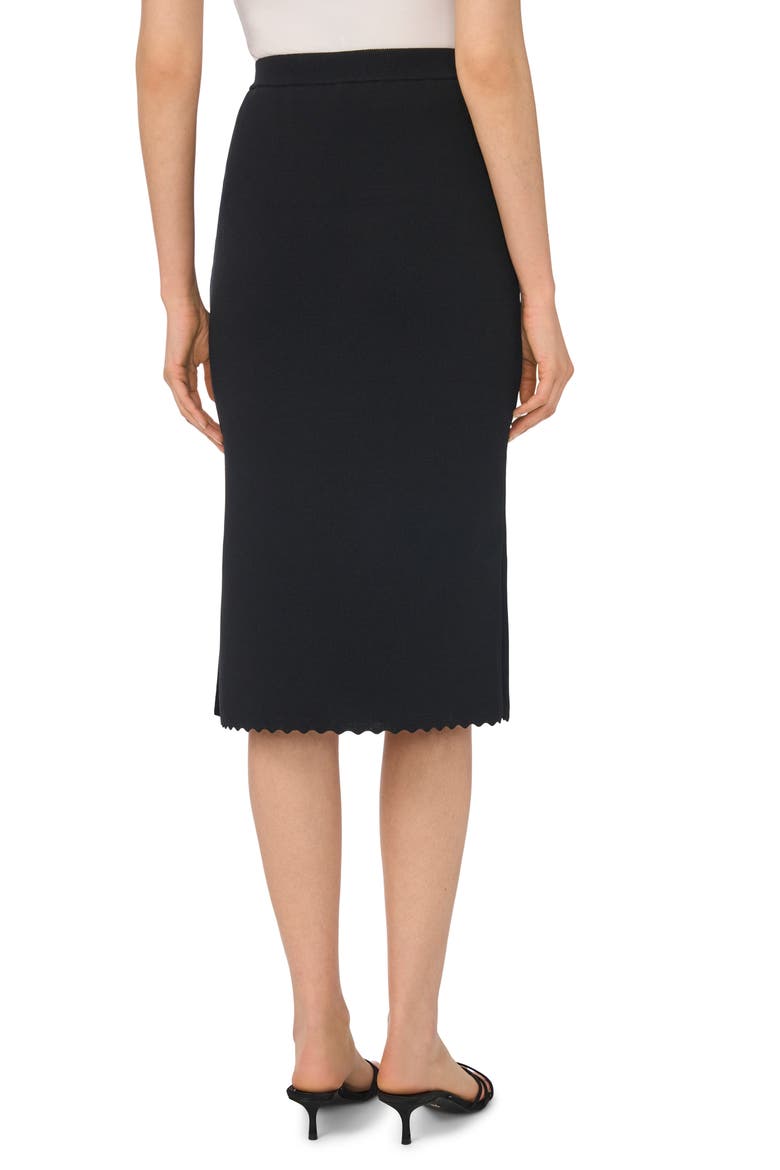Embroidered Midi Skirt, Alternate, color, RICH BLACK