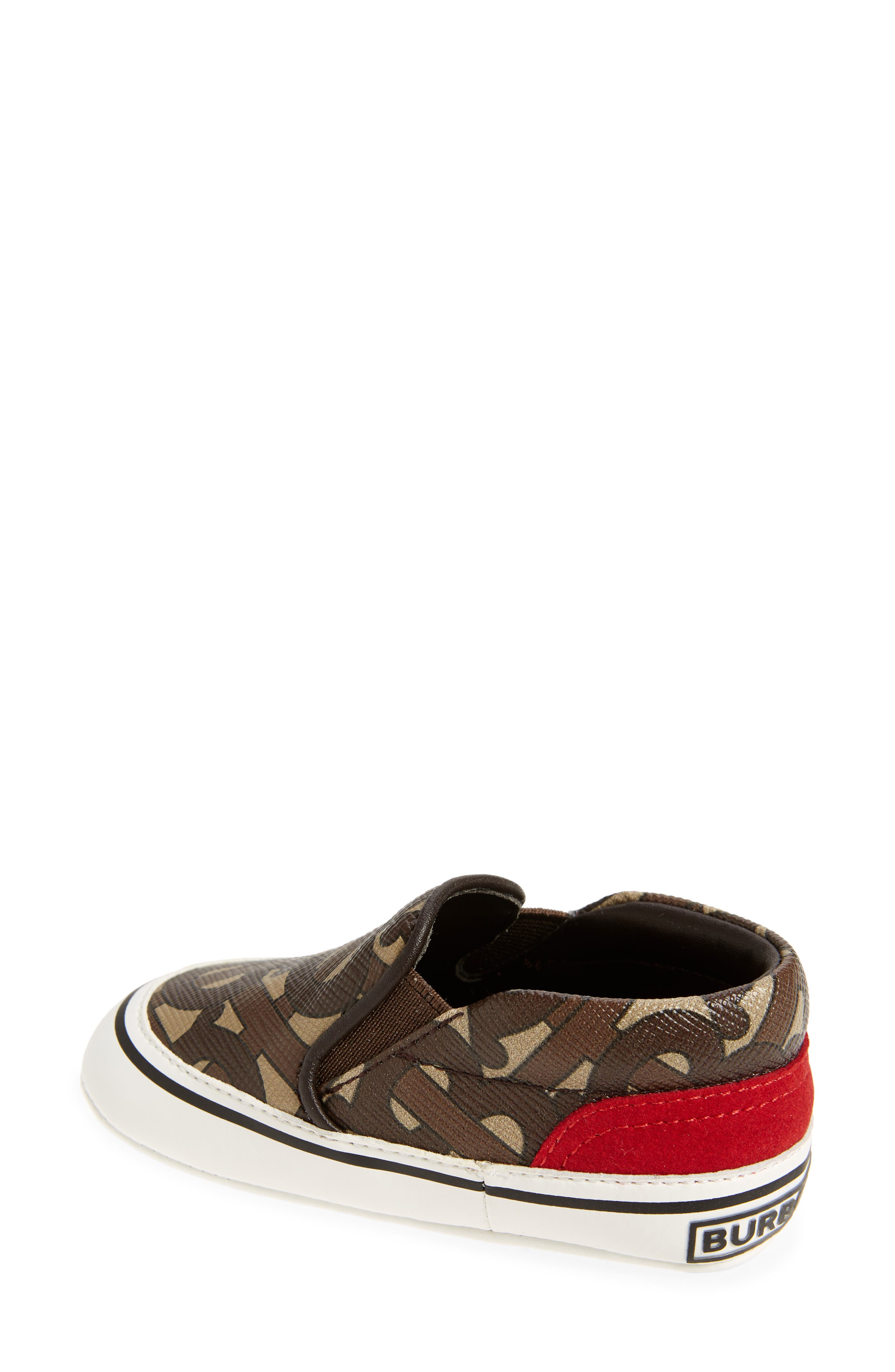 Burberry Collins Slip-On Sneaker, Alternate, color, 