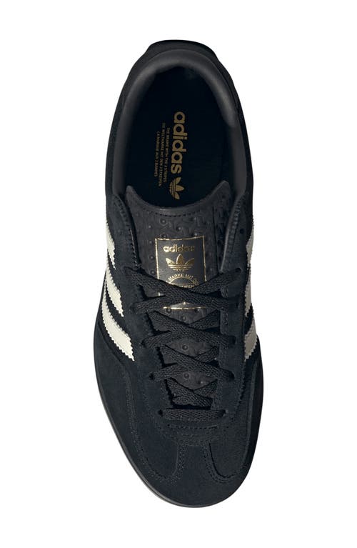 Shop Adidas Originals Adidas Gazelle Stack Platform Sneaker In Black/cream White/gum