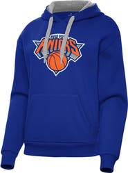 ANTIGUA Women's Antigua Royal New York Knicks Victory Pullover Hoodie