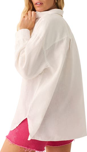 Laguna Relaxed Fit Linen Button-Up Shirt