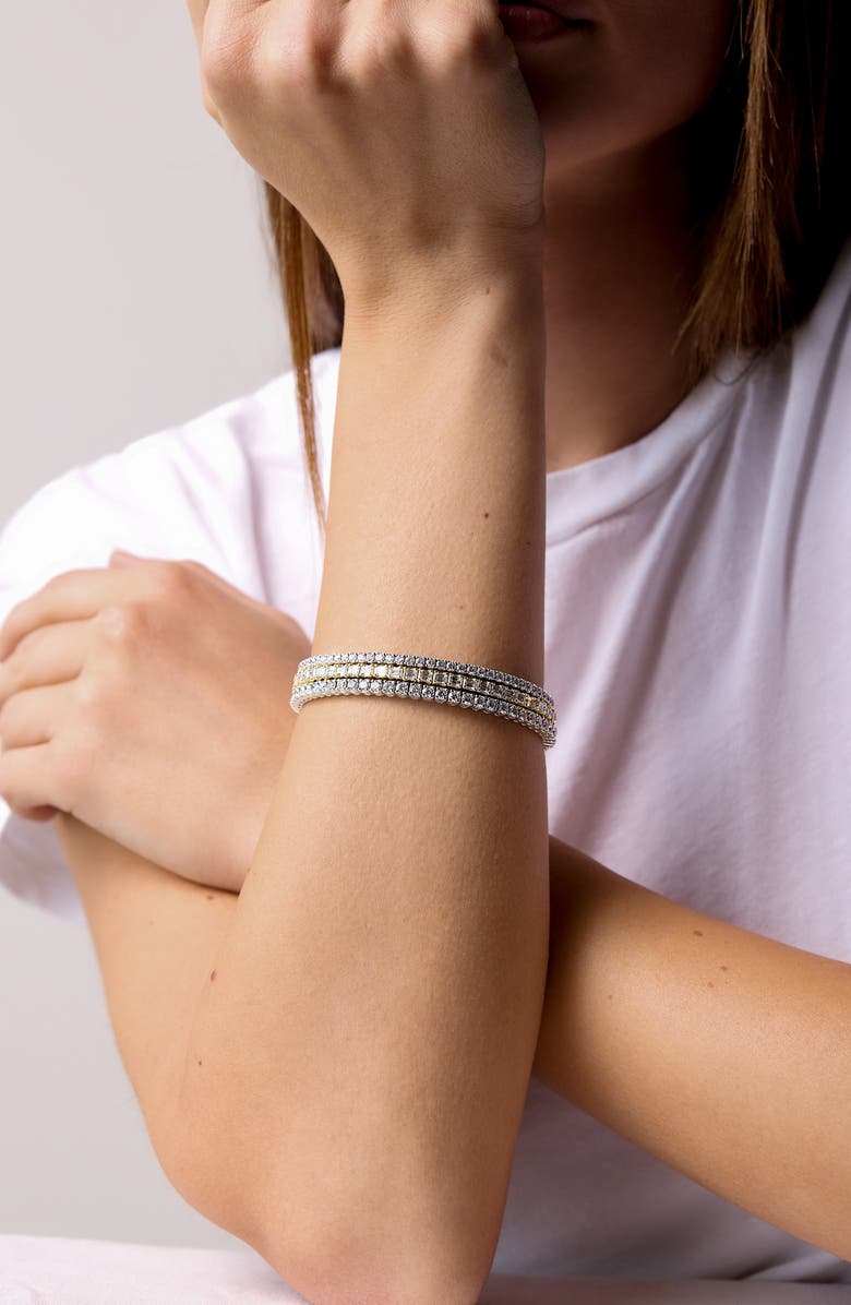 Bony Levy Audrey Diamond Stretch Bracelet, Alternate, color, 18K Yellow Gold