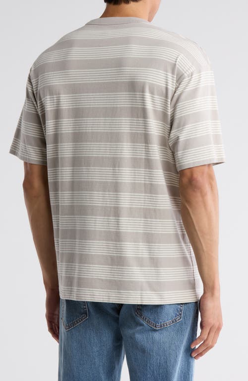Abound Oversize Stripe Cotton T-shirt In Grey Barred Stripe