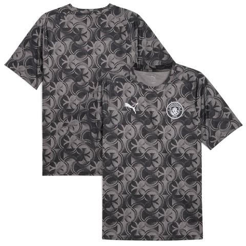 Men's Puma Black Manchester City 2025/26 Pre-Match Training Jersey