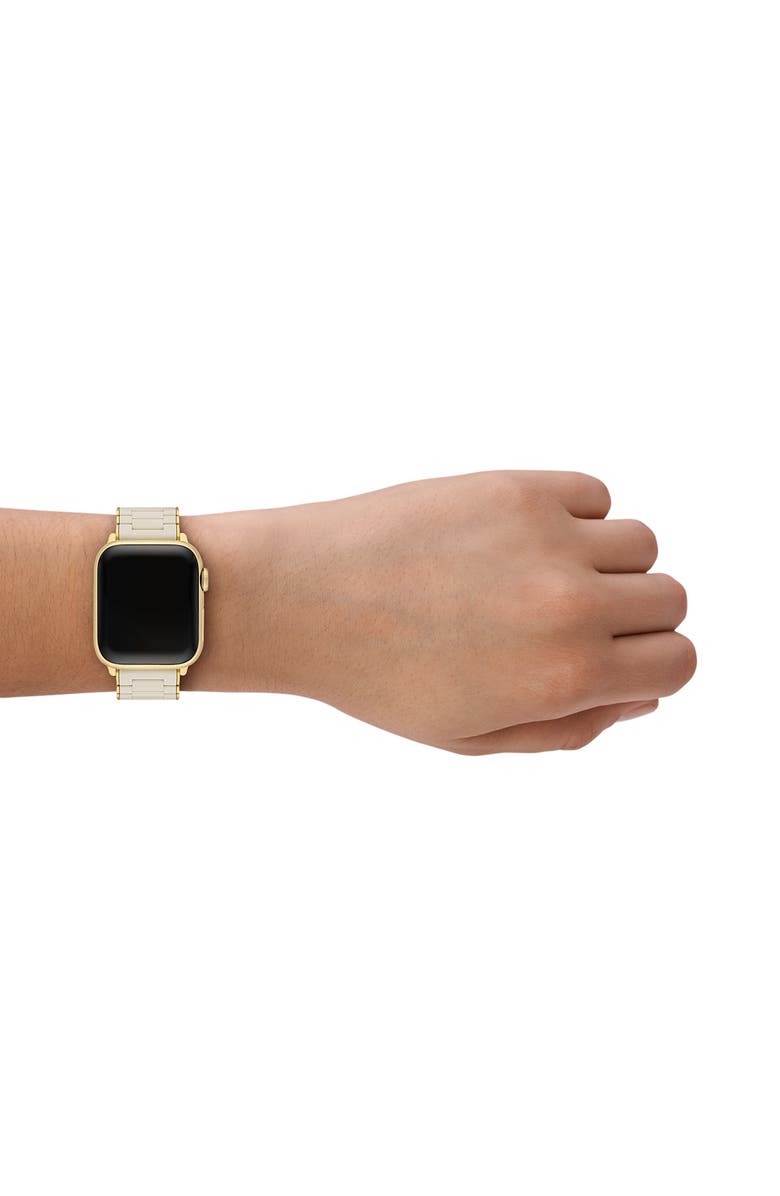 MICHELE Silicone 20mm Apple Watch<sup>®</sup> Watchband, Alternate, color, Sand