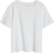 Eileen Fisher Organic Cotton Crewneck T-Shirt