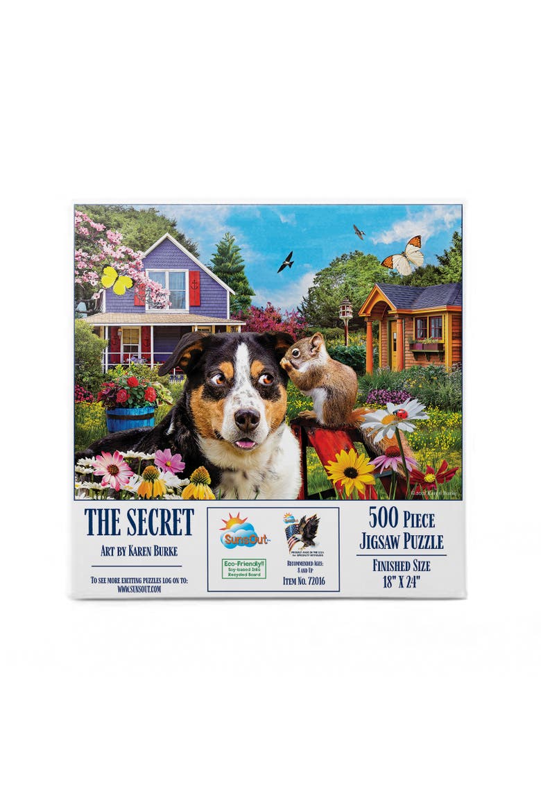 The Secret 500 piece Jigsaw Puzzle for Adults, Alternate, color, Multicolor