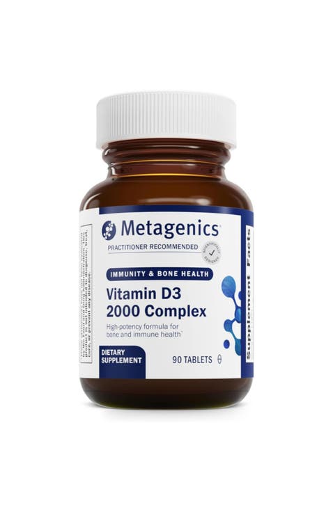 D3 2000 IU Vitamin Supplement Bone Health Support 90 Count