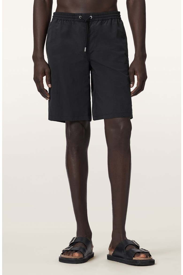 Pier Swim Trunks, Main, color, JET BLACK