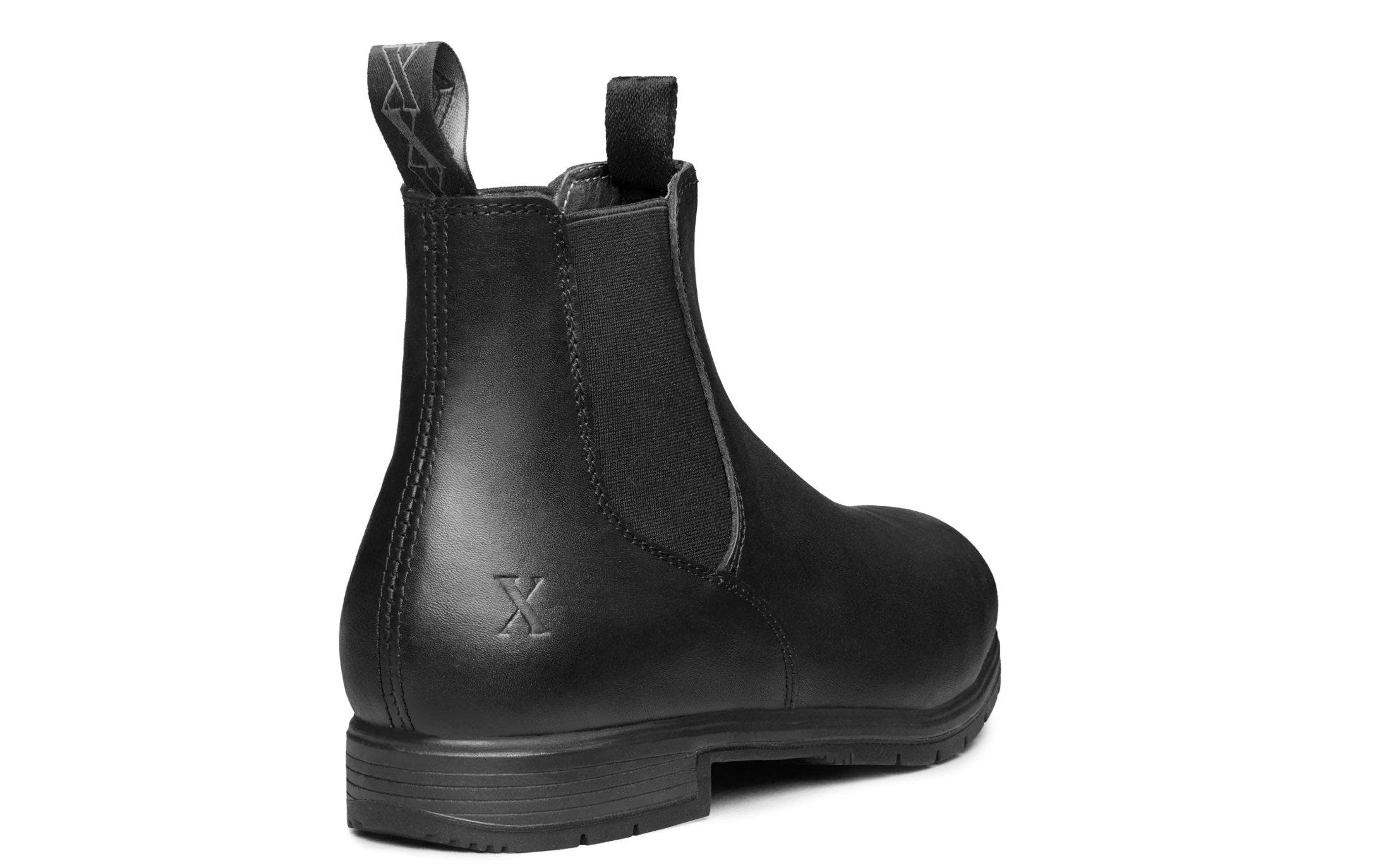 Xena Workwear Valence Steel Toe Chelsea Safety Boot, Alternate, color, Vegan Black