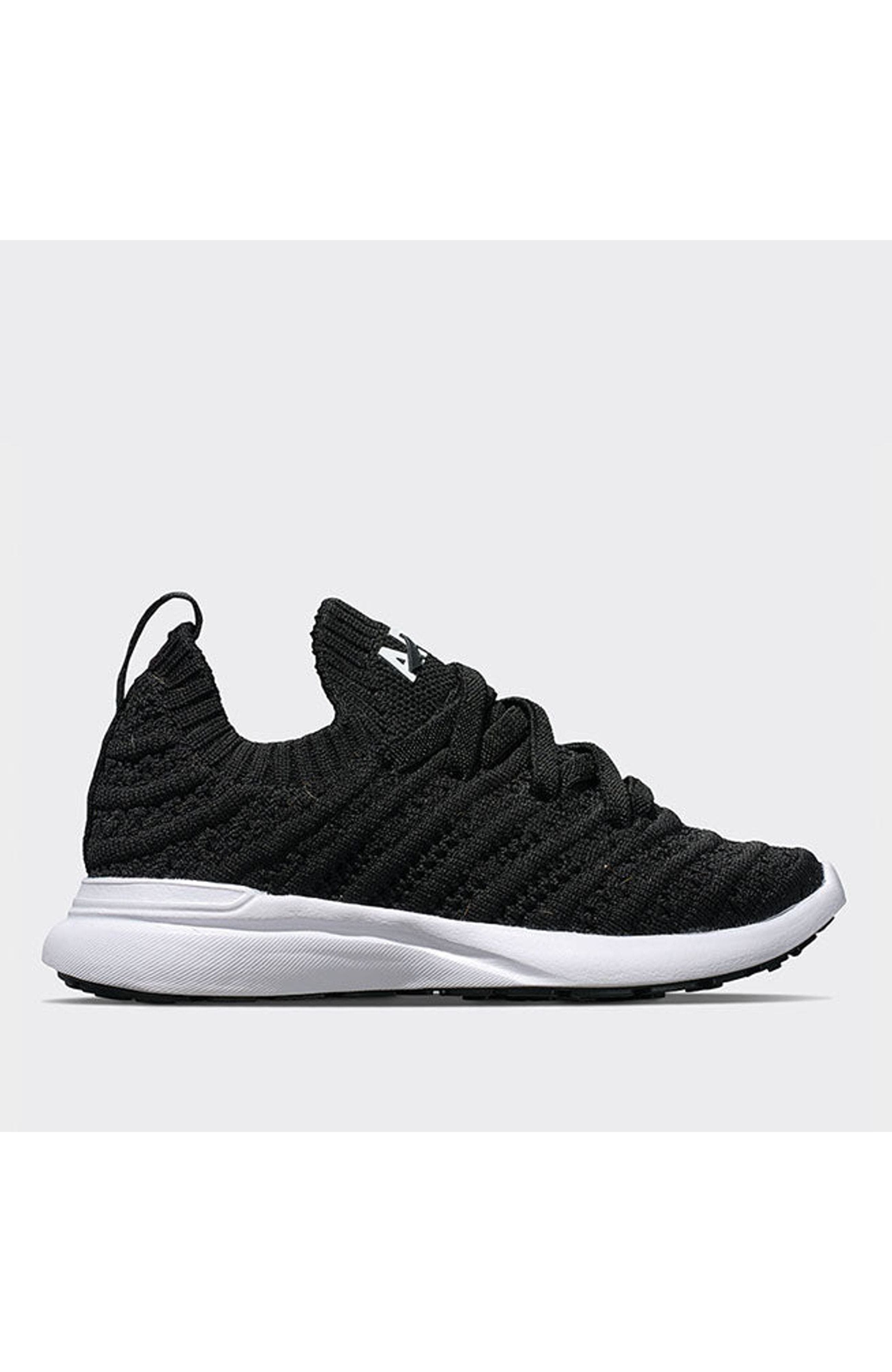 APL Youth'S Techloom Wave Sneakers in Black /White 