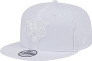 New Era Men's New Era Chicago Bears Main White on White 9FIFTY Snapback Hat