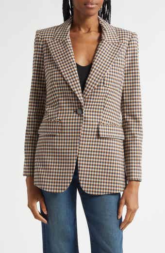 Veronica Beard Livvy Check Dickey Jacket