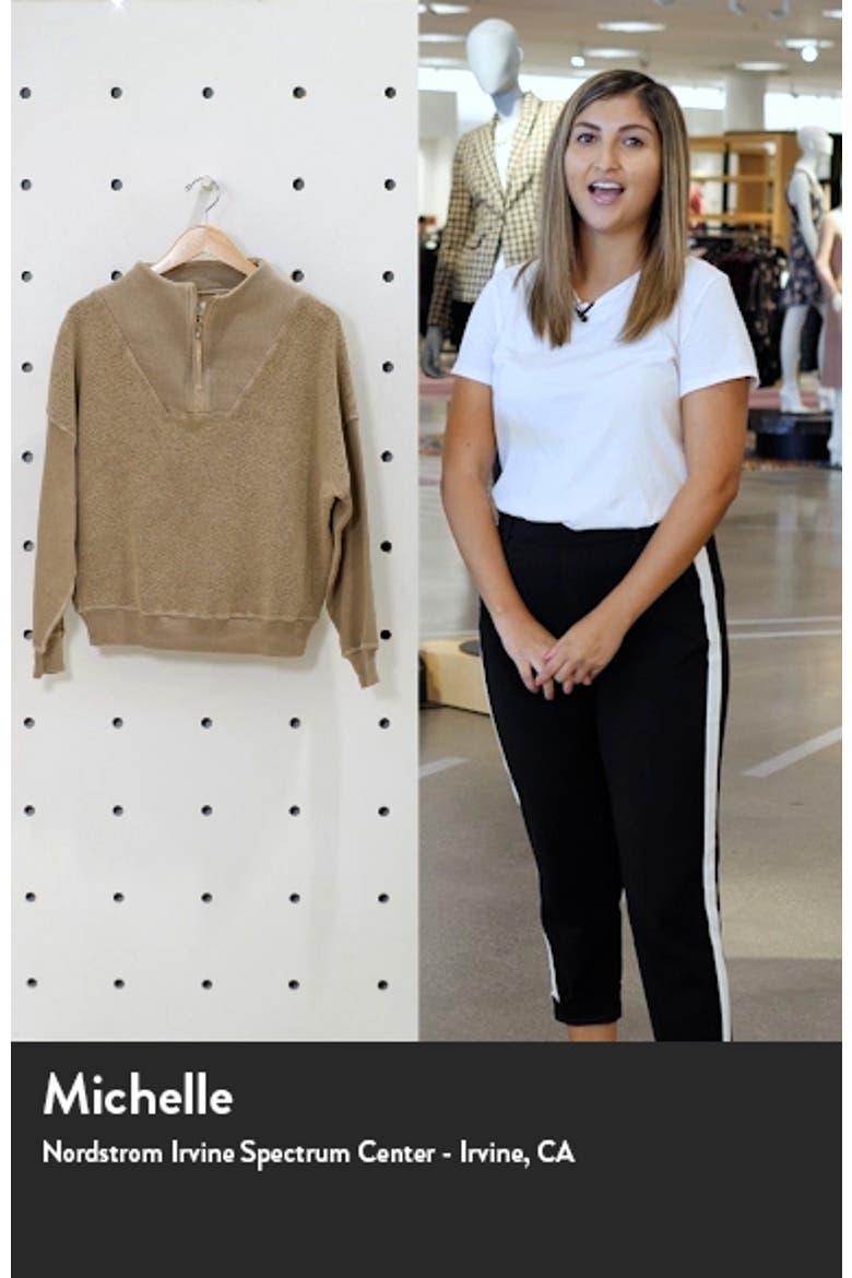 Trail Mix Media Half-Zip Cotton Blend Sweatshirt video