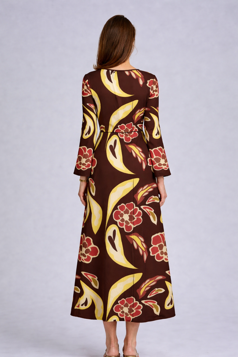 Printed Dress, Alternate, color, MULTI