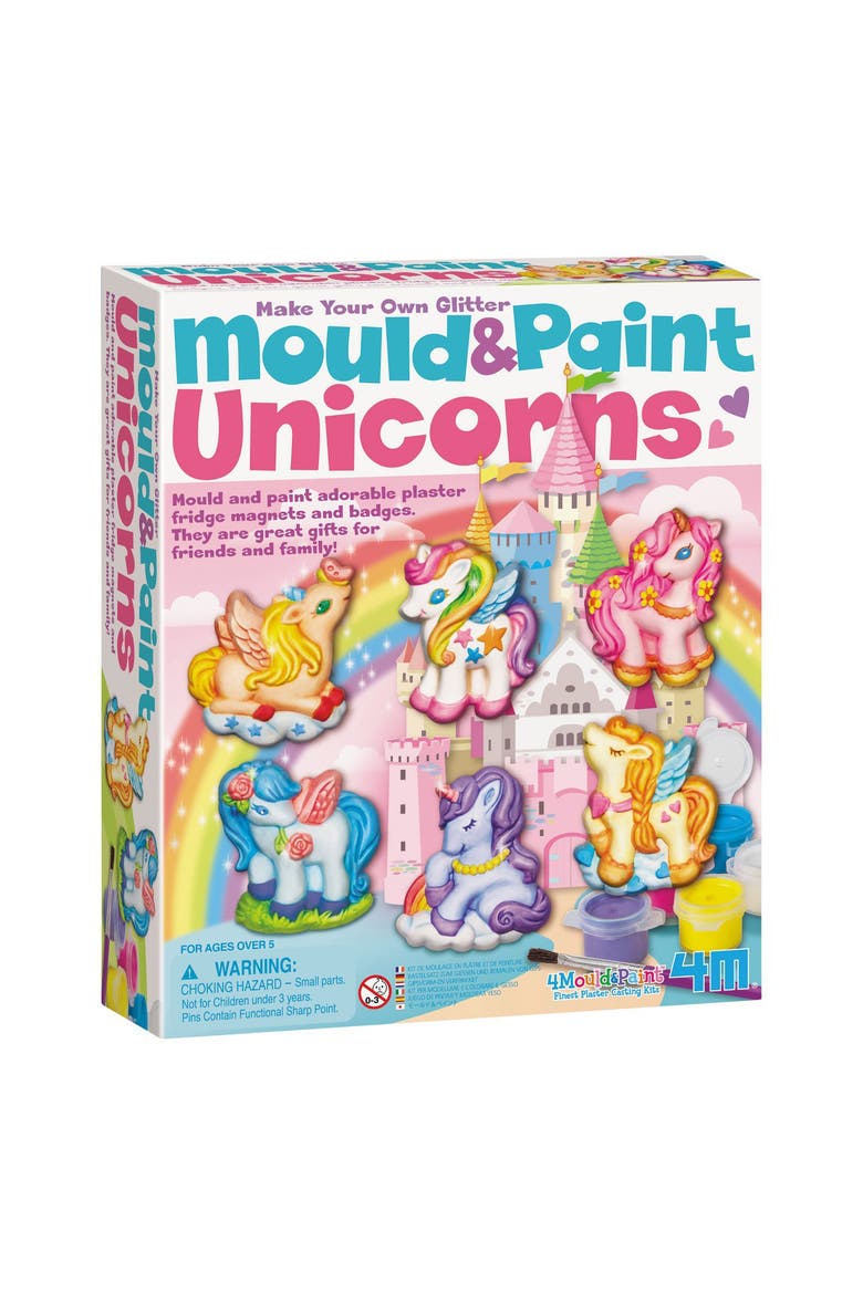 Unicorns Mould & Paint Kit, Alternate, color, Multicolored