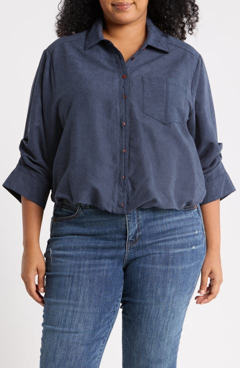 Bubble Hem Shirt