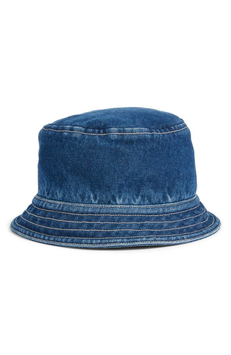 Naked Wardrobe Denim Bucket Hat, Main, color, 
