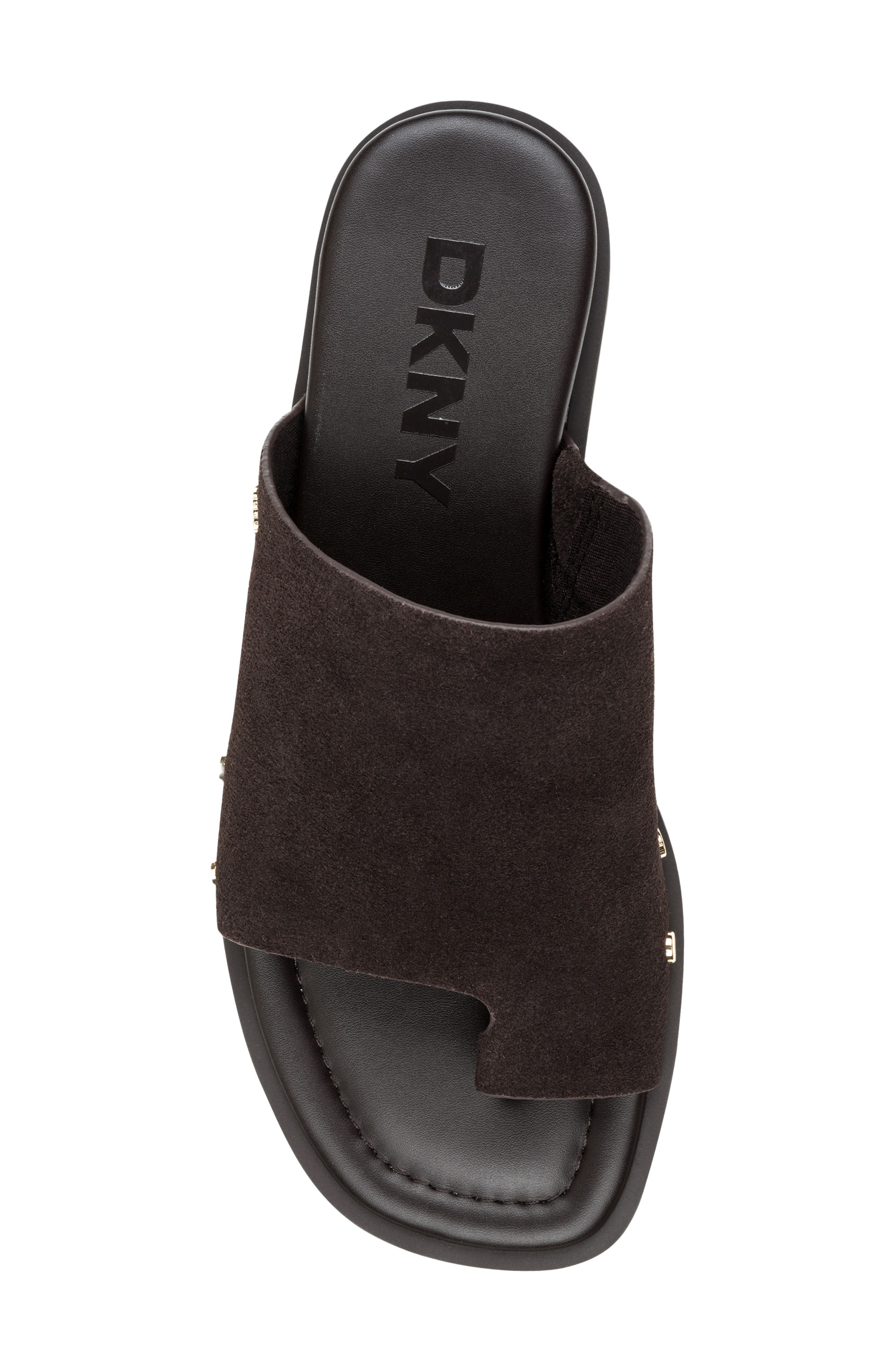 Colwyn Slide Sandal, Alternate, color, BROWN