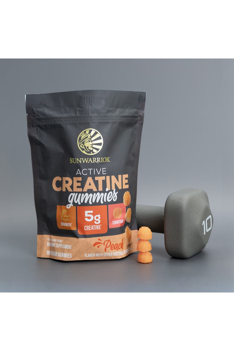 Active Creatine Gummies, 90ct Pouch, Alternate, color, Peach
