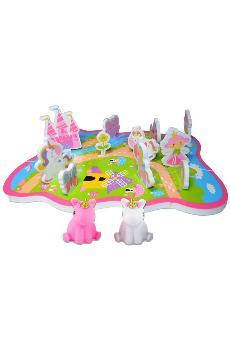 Buddy & Barney Bath Time Unicorn World Activity Set 27Pc Kids 3+, Main, color, Multicolored
