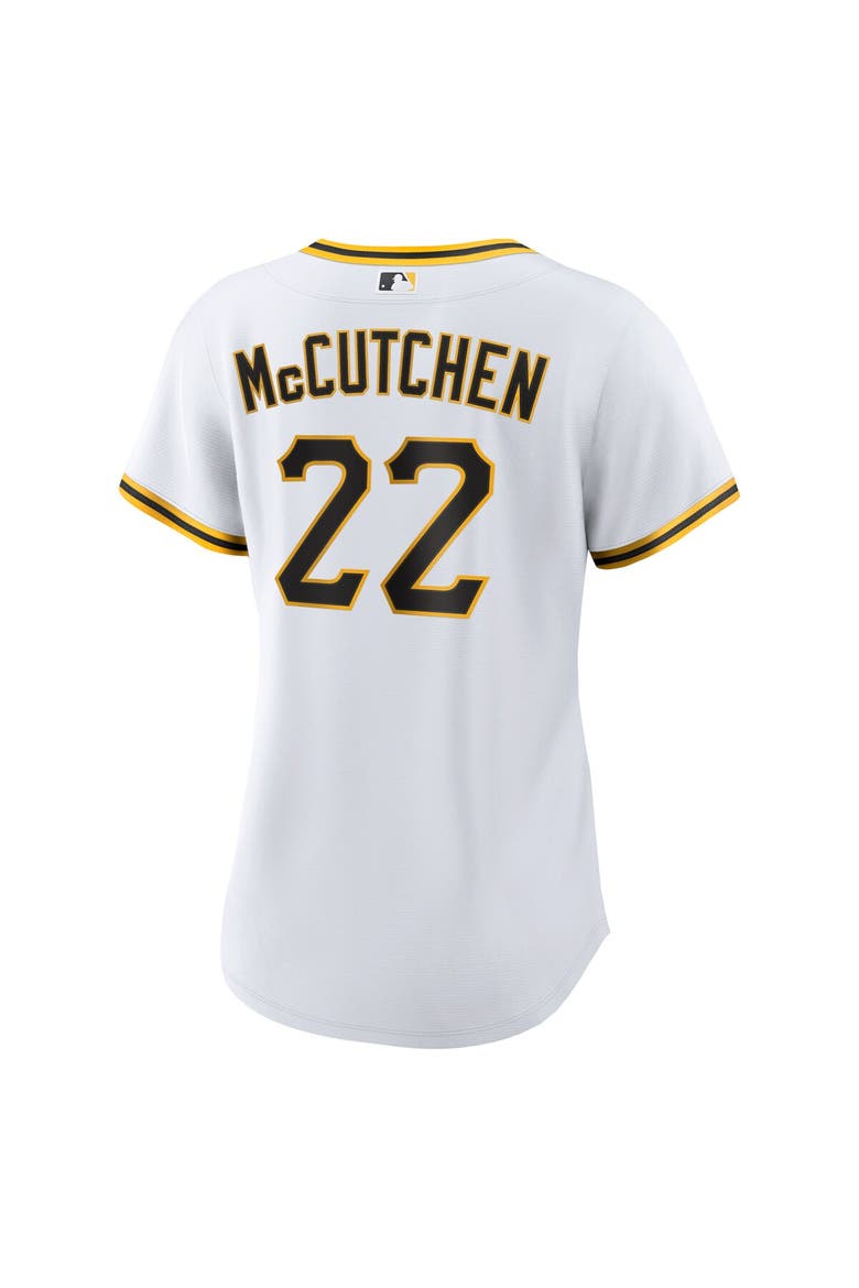 Women's Nike Andrew McCutchen White Pittsburgh Pirates Home Replica Player Jersey, Alternate, color, White