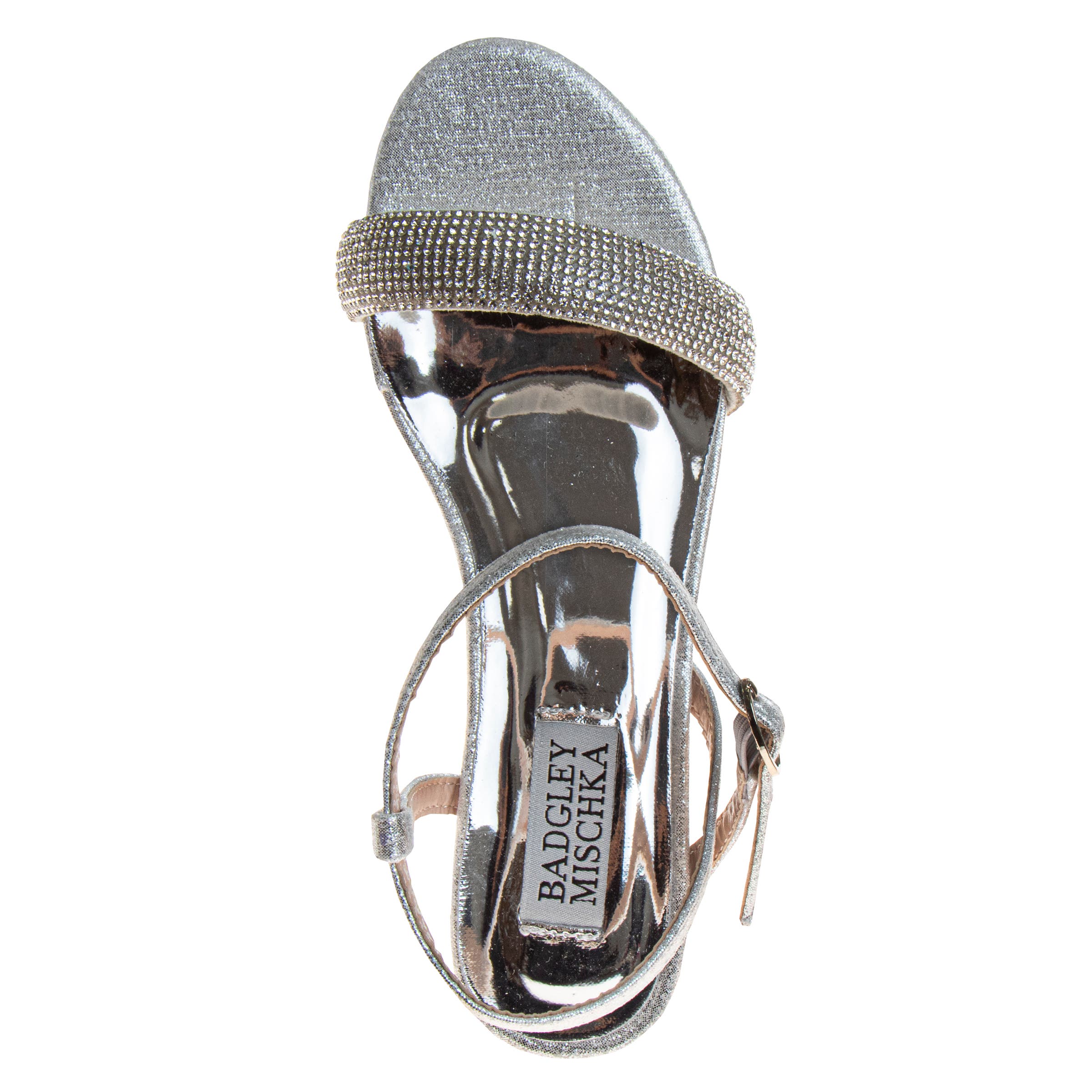 BADGLEY MISCHKA Low Heeled Dress Shoes, Alternate, color, Silver