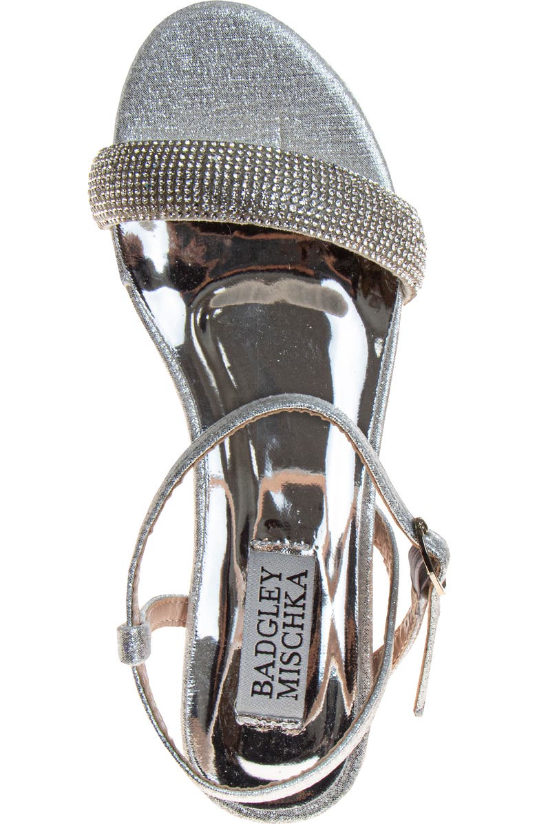 BADGLEY MISCHKA Low Heeled Dress Shoes, Alternate, color, Silver