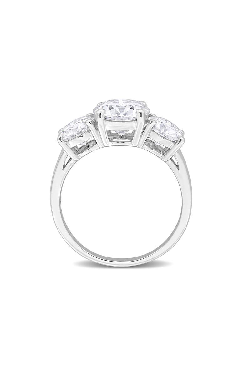 Dew Created Moissanite Ring, Alternate, color, SILVER