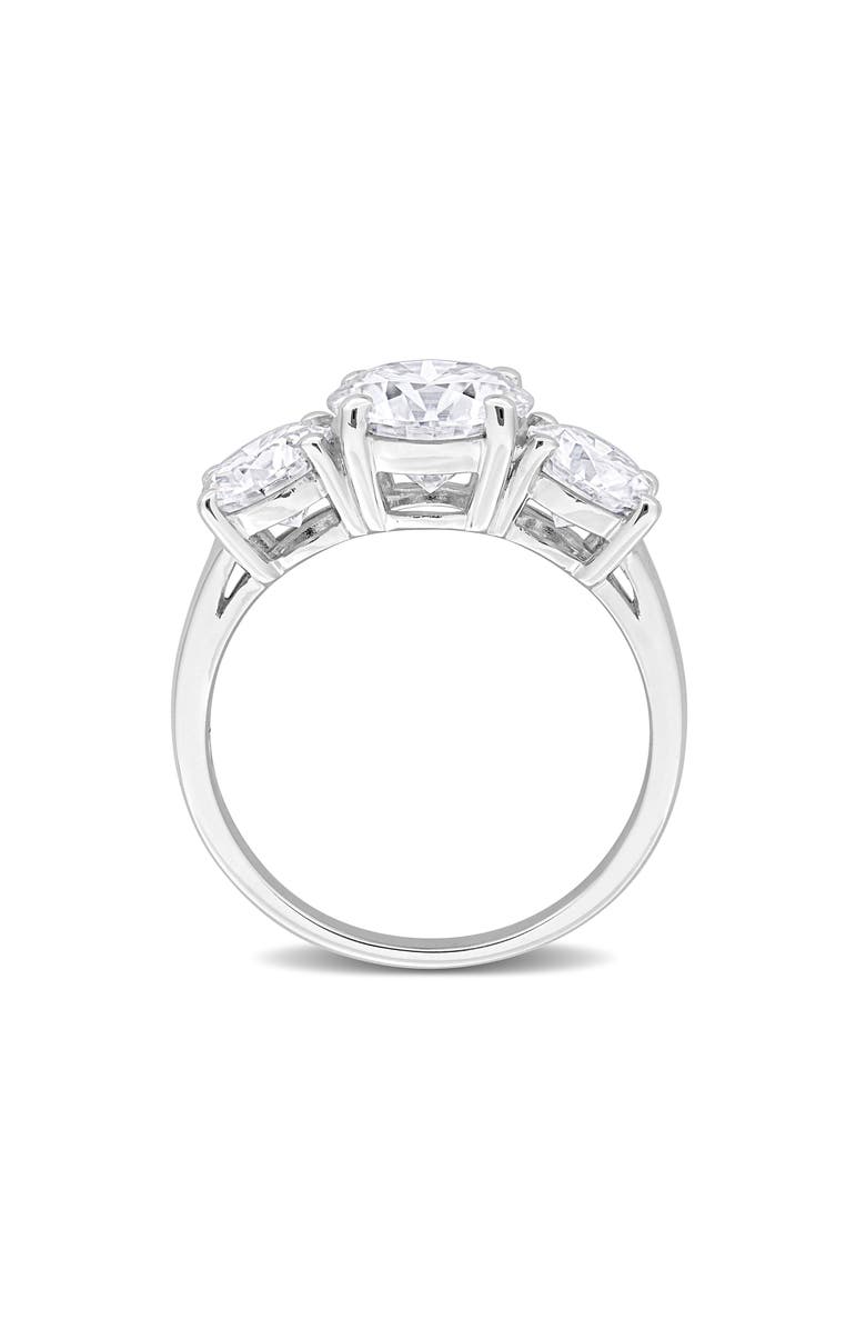 DELMAR Dew Created Moissanite Ring, Alternate, color, Silver