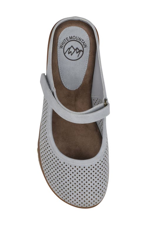 Cliffs By White Mountain Vinto Mule In Blue Raspberry Sueded