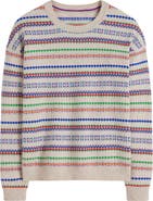 Boden Lydia Fair Isle Cashmere Sweater