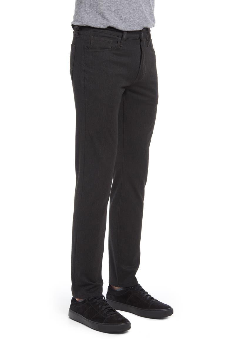 Courage Slim Straight Leg Pants, Alternate, color, CHARCOAL WINTER CASHMERE